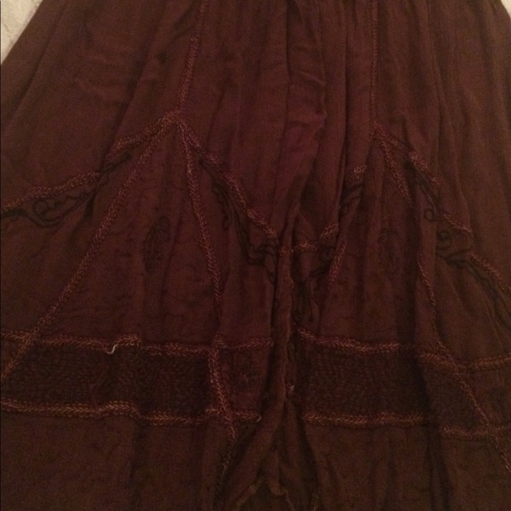 2/$10 - Brown Festival Dress by Speed Limit, Med - Picture 3 of 7